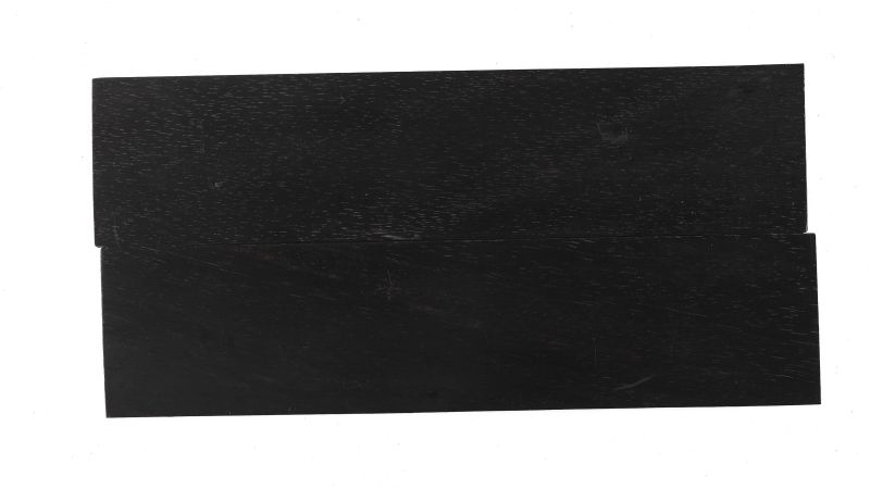 manche ébène noir moiré